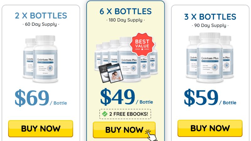 Quietum Plus Pricing Options