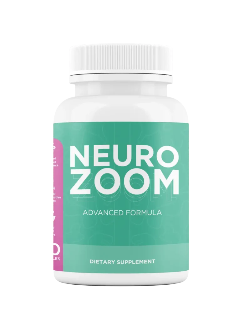 NeuroZoom scam or legit advanced formula supplement bottle for brain focus and mental clarity