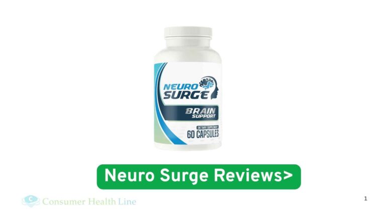 Neuro Surge bottle with brain icons showcasing focus, memory, and mental clarity benefits