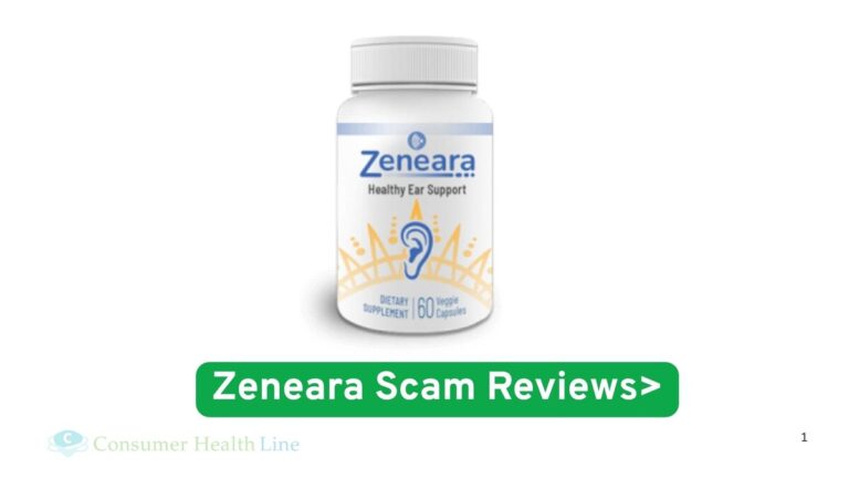 Zeneara supplement bottle for natural sleep support and stress relief – is Zeneara a scam or legit?