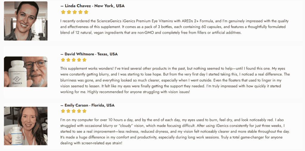 Igenics reviews and Consumer feedback