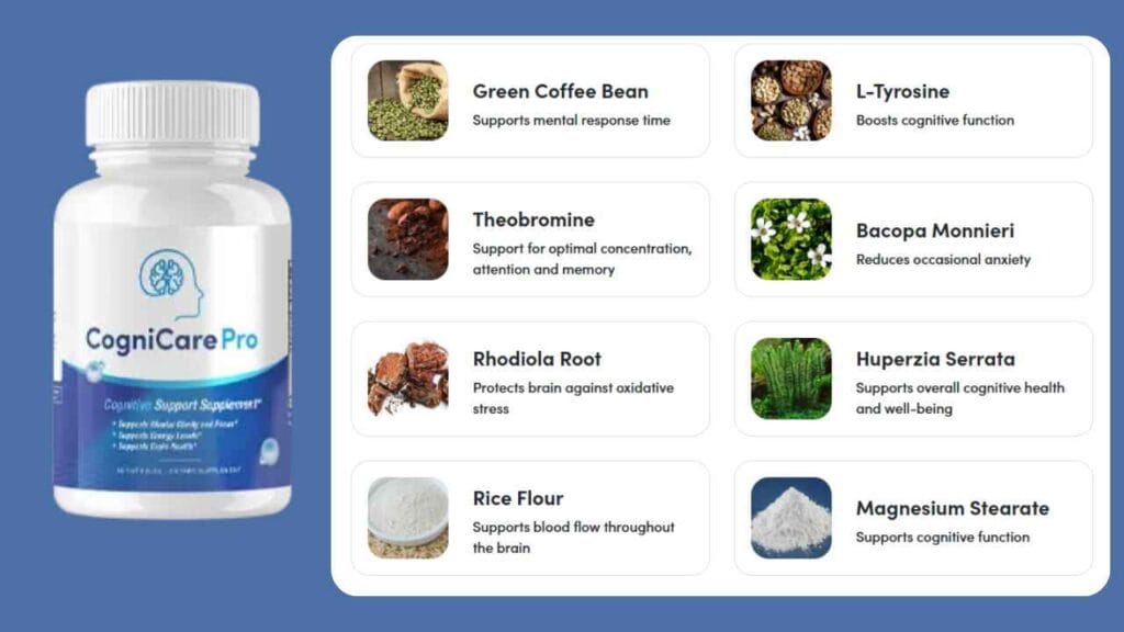 CogniCare Pro Ingredients image