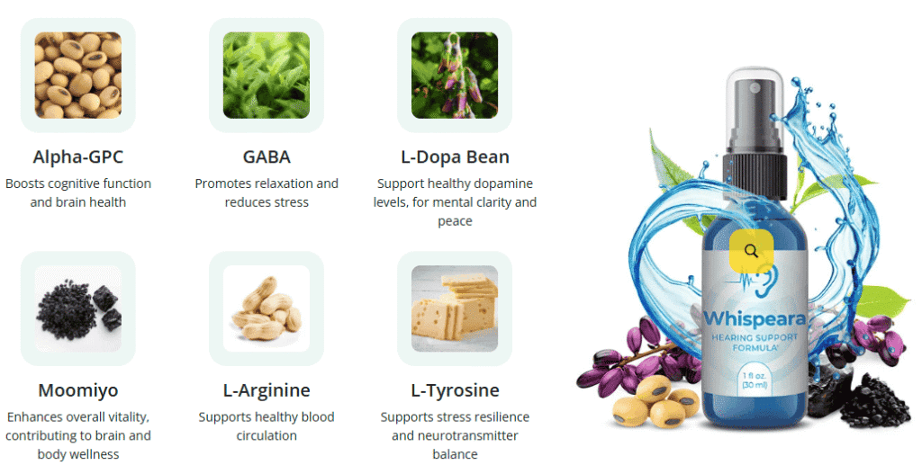 Ingredients in Whispeara