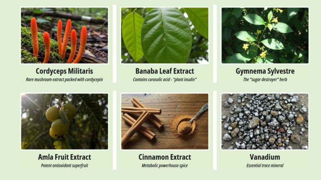 Ingredients in GlucoTrust Bites