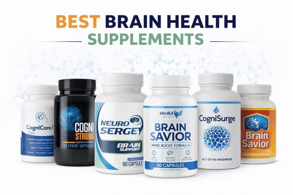Top 10 Brain Health Supplements in the U.S. (2026) – Memory & Focus Guide