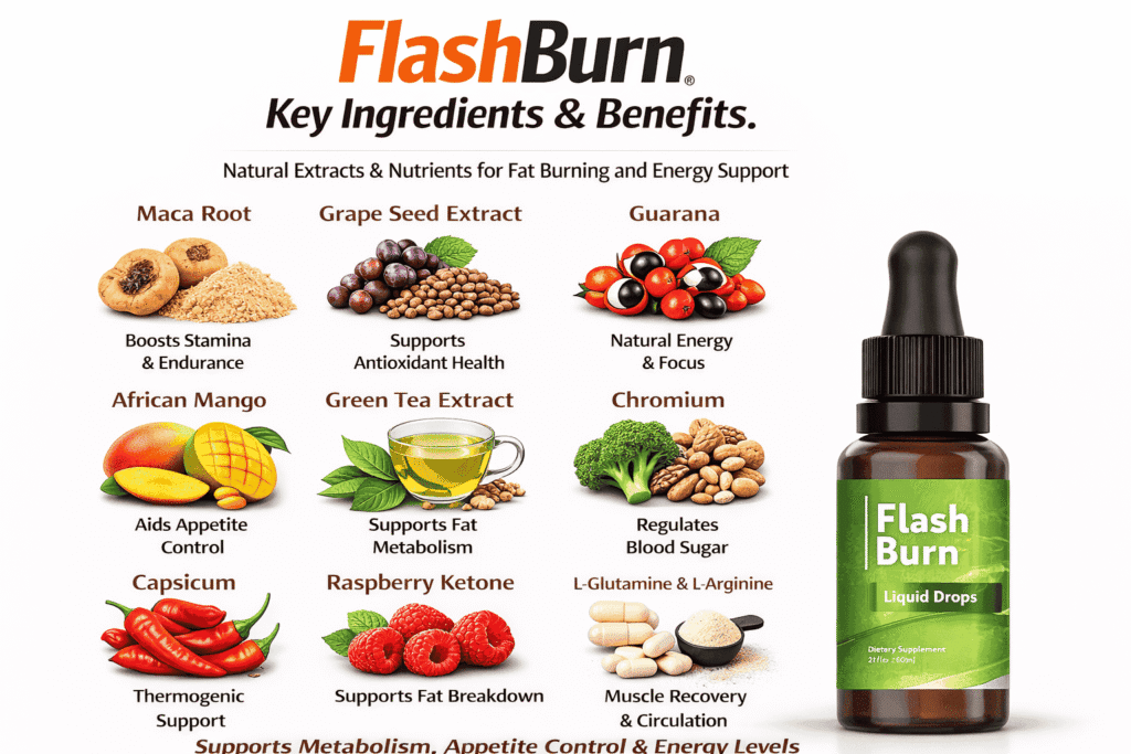 FlashBurn Review – Does It Really Help Burn Fat Fast & Energy