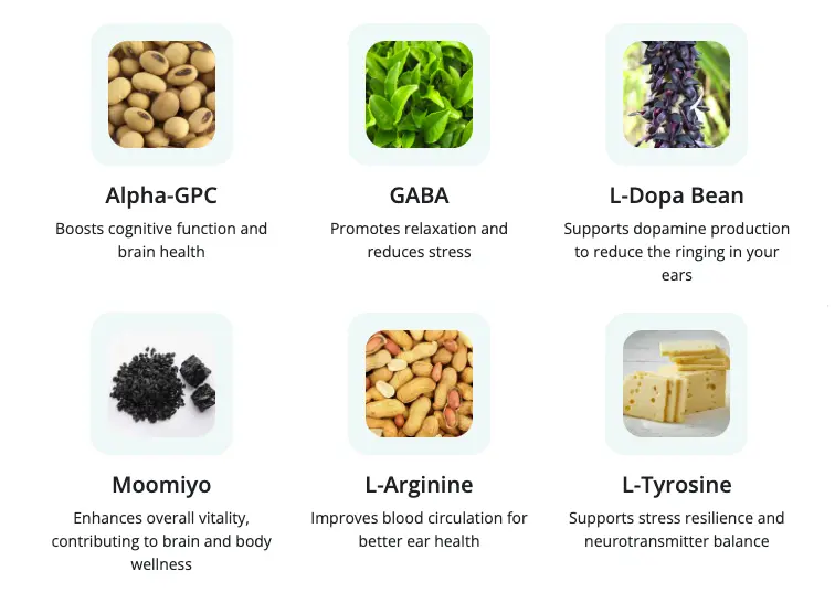 NeuroQuiet Ingredients