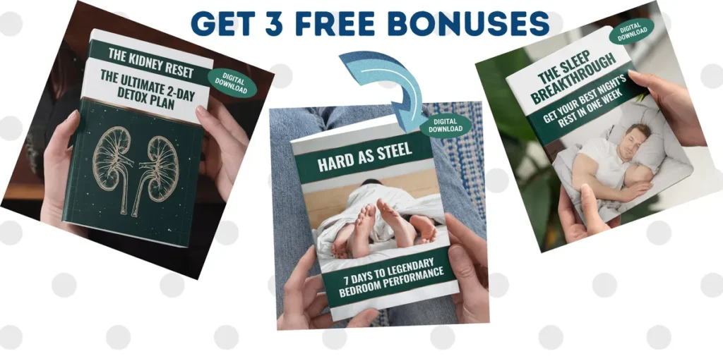 Get 3 FREE Bonuses
