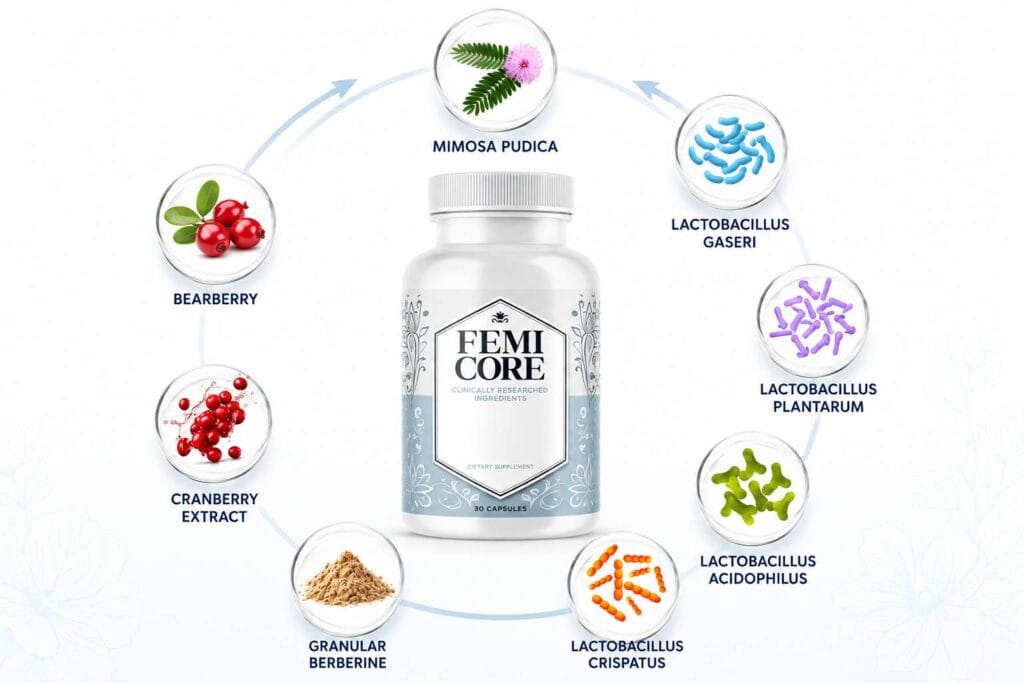 Key Ingredients in FemiCore